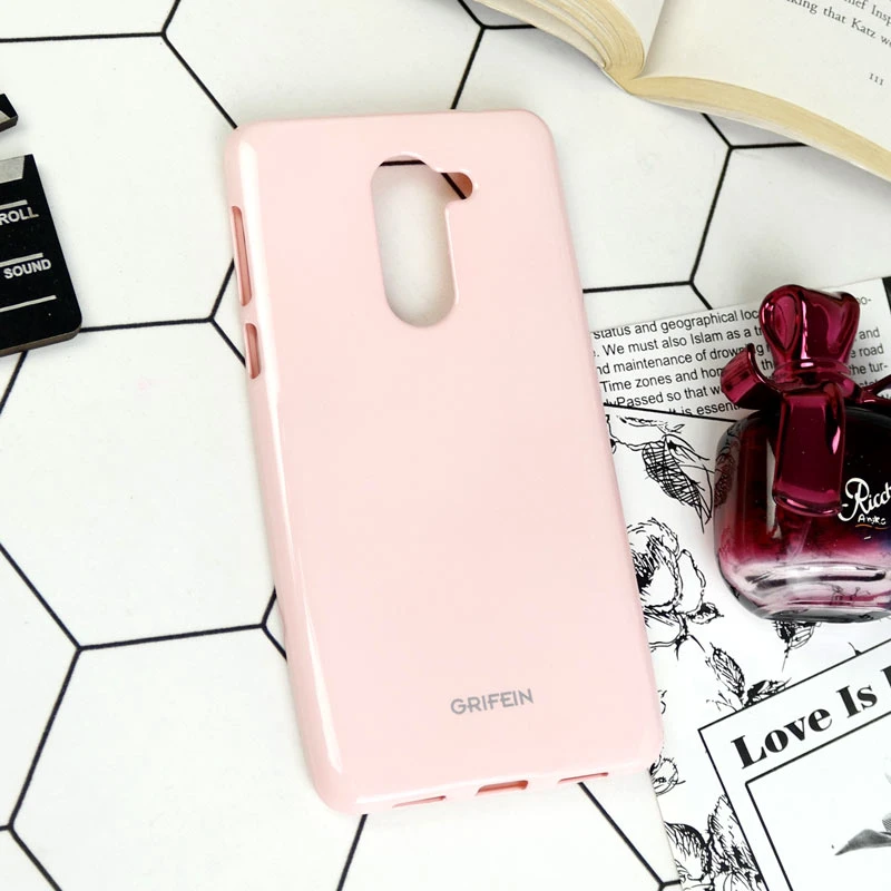 قاب ژله ای GRIFEIN هواوی Honor 6X صورتی