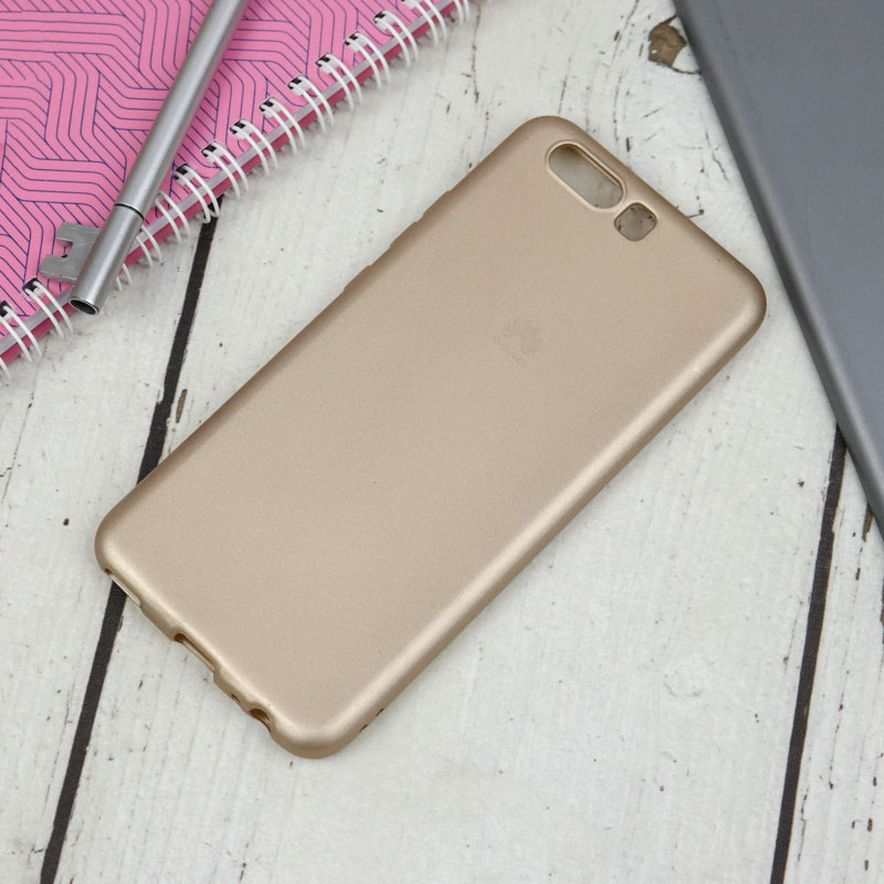 قاب ژله ای مات Huawei P10 طلایی