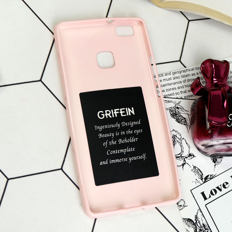 قاب ژله ای GRIFEIN هواوی P9 Lite صورتی