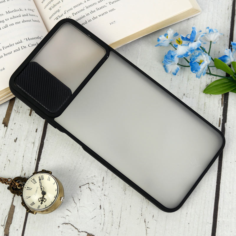 قاب PC مات محافظ لنز دار کشویی Samsung Galaxy A03s