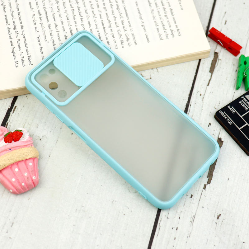قاب PC مات محافظ لنز دار کشویی Samsung Galaxy A03s