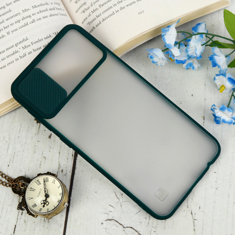 قاب PC مات محافظ لنز دار کشویی Samsung Galaxy A10