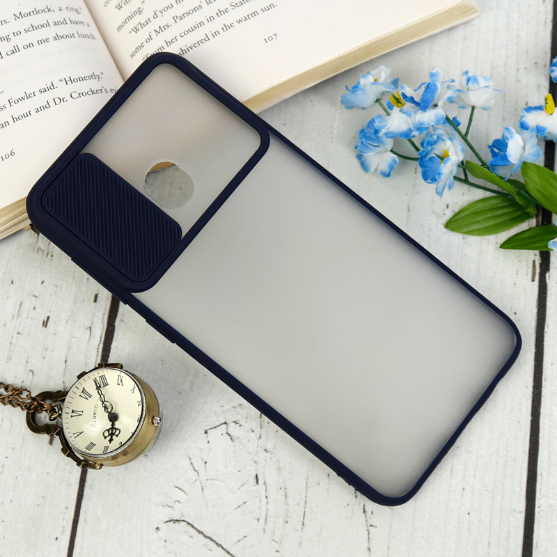 قاب PC مات محافظ لنز دار کشویی Samsung Galaxy A20