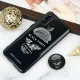 قاب PC محافظ لنز دار طرح Blvck + پاپ سوکت Samsung Galaxy A20 / A30