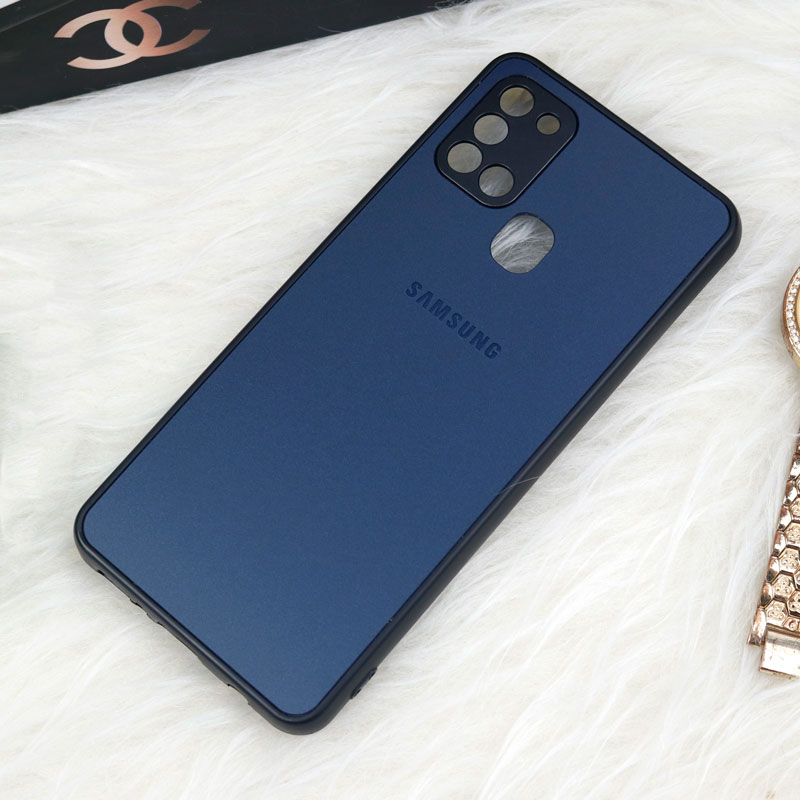 قاب سامسونگ Galaxy A21s طرح PVD محافظ لنزدار