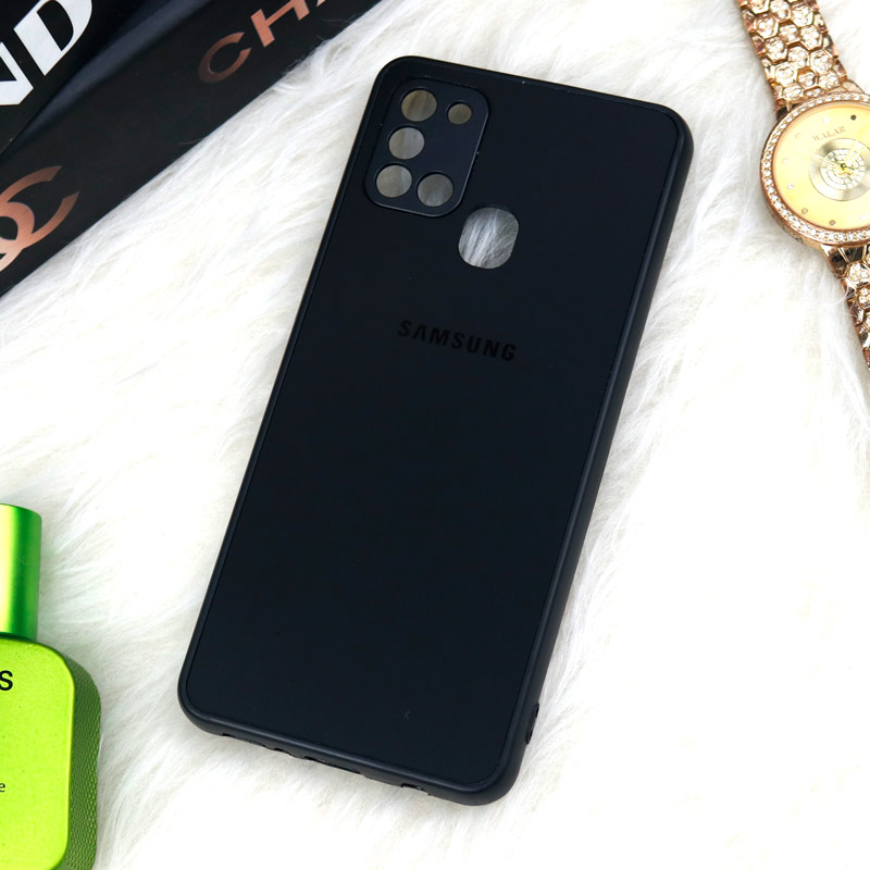قاب سامسونگ Galaxy A21s طرح PVD محافظ لنزدار