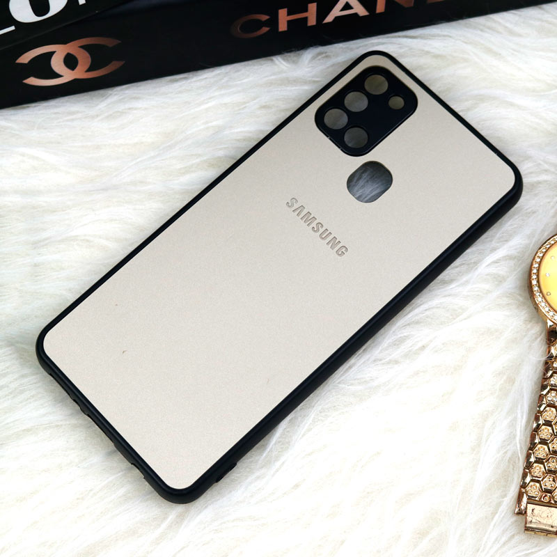 قاب سامسونگ Galaxy A21s طرح PVD محافظ لنزدار