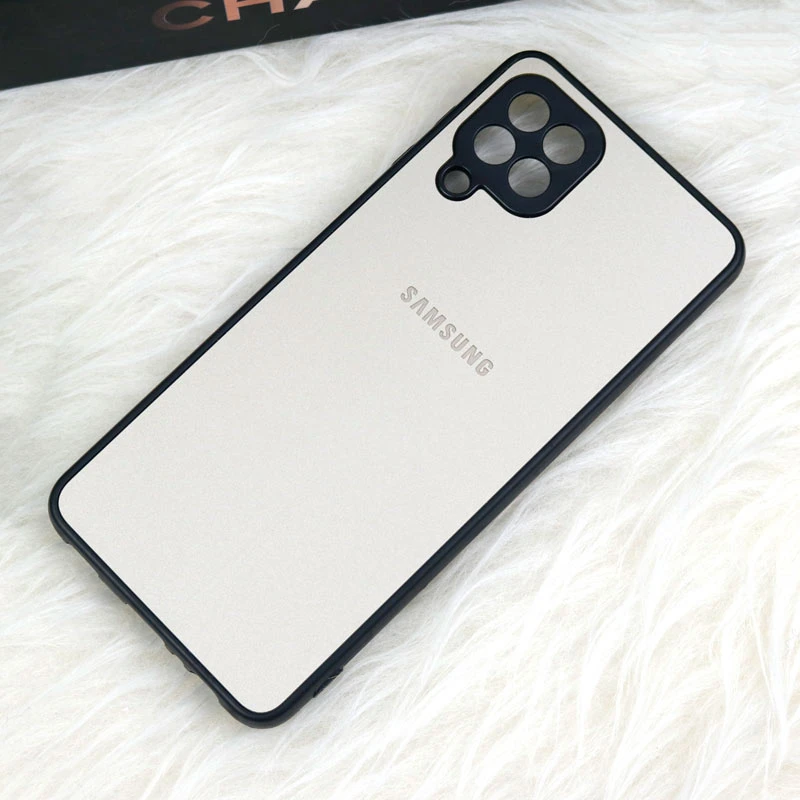 قاب سامسونگ Galaxy A22 4G / M22 / M32 4G طرح PVD محافظ لنزدار