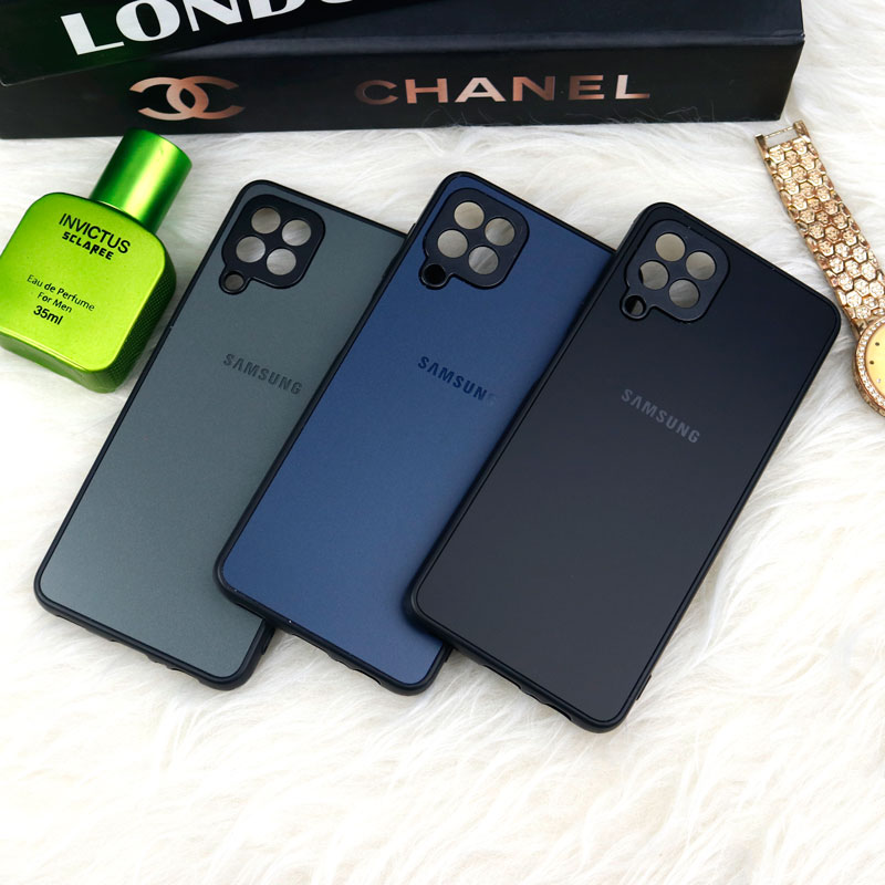 قاب سامسونگ Galaxy A22 4G / M22 / M32 4G طرح PVD محافظ لنزدار