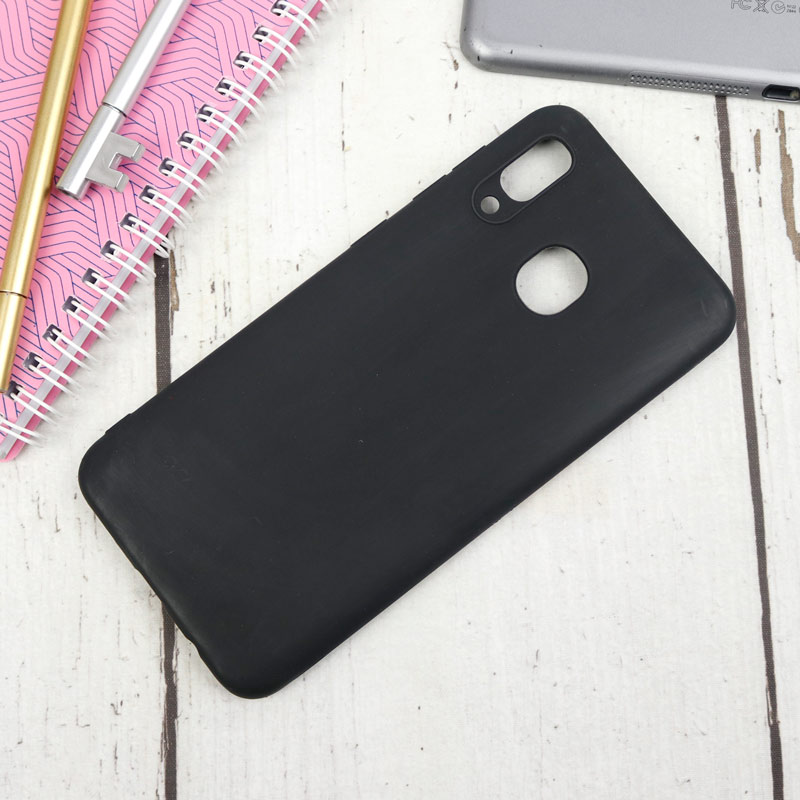 قاب ژله ای ساده Samsung Galaxy A30 مشکی