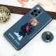قاب PC محافظ لنز دار طرح Baron + پاپ سوکت Samsung Galaxy A32 4G