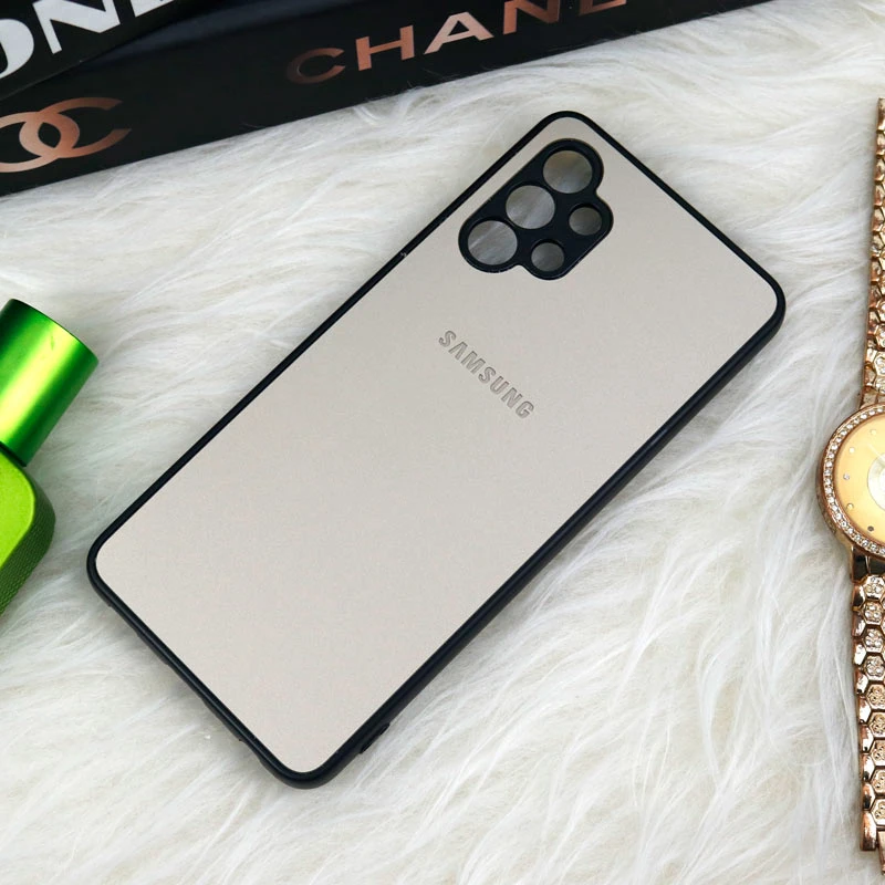 قاب سامسونگ Galaxy A32 4G طرح PVD محافظ لنزدار