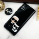 قاب PC محافظ لنز دار طرح Boss Cat + پاپ سوکت Samsung Galaxy A51