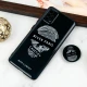 قاب PC محافظ لنز دار طرح Blvck + پاپ سوکت Samsung Galaxy A51