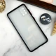 قاب PC محافظ لنز دار طرح Boss Cat + پاپ سوکت Samsung Galaxy A51