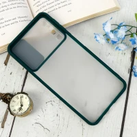 قاب PC مات محافظ لنز دار کشویی Samsung Galaxy A7 2018