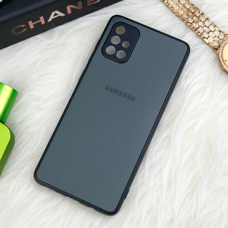 قاب سامسونگ Galaxy A71 طرح PVD محافظ لنزدار