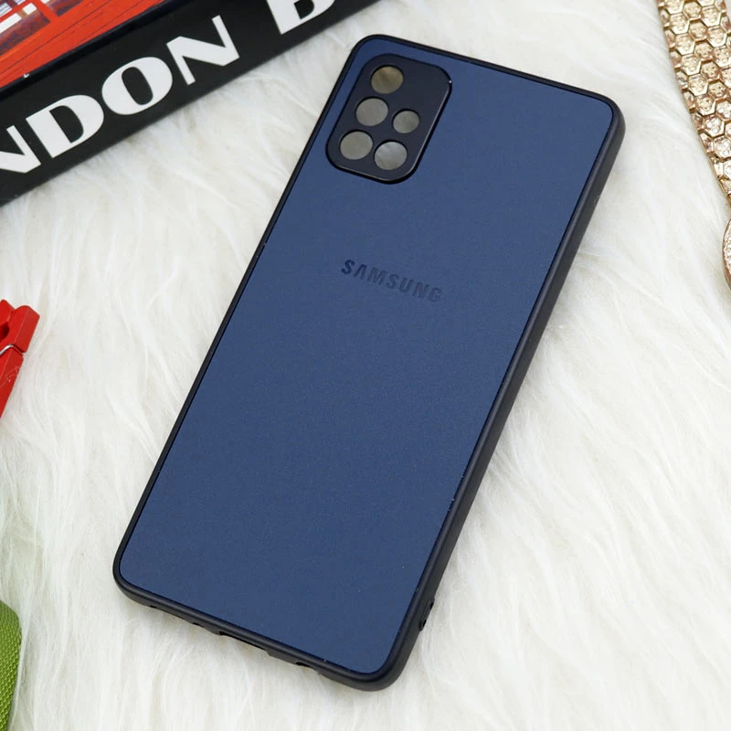قاب سامسونگ Galaxy A71 طرح PVD محافظ لنزدار
