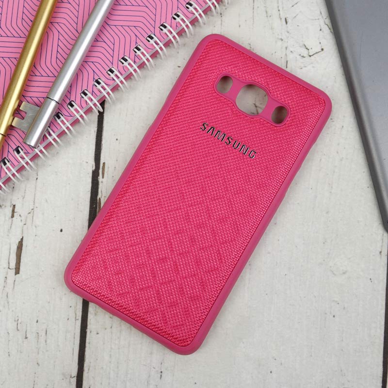 قاب ژله ای طرح کنفی Samsung Galaxy J5 2016 سرخابی