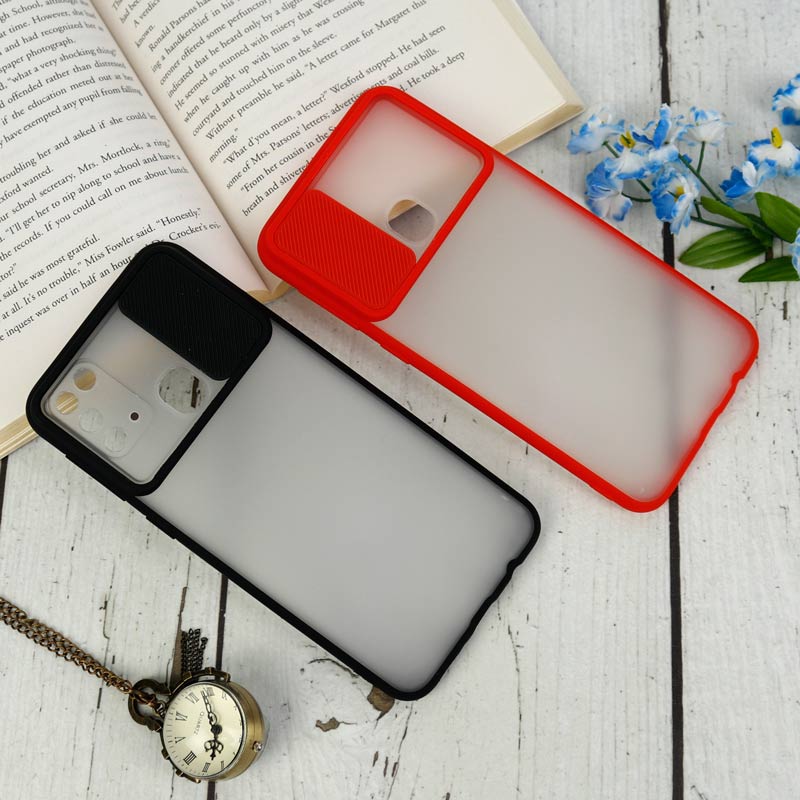 قاب PC مات محافظ لنز دار کشویی Samsung Galaxy M31