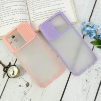 قاب PC مات محافظ لنز دار کشویی Samsung Galaxy M62