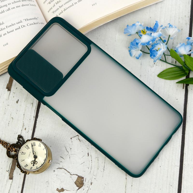 قاب PC مات محافظ لنز دار کشویی Samsung Galaxy M62