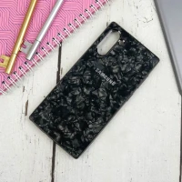 قاب ماربل ژله ای یخی Samsung Galaxy Note 10 مشکی