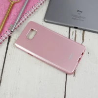 قاب ژله ای براق Samsung Galaxy Note 5 صورتی روشن