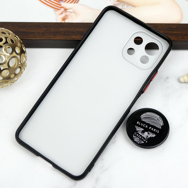 قاب PC محافظ لنز دار طرح Blvck + پاپ سوکت Xiaomi Mi 11 Lite