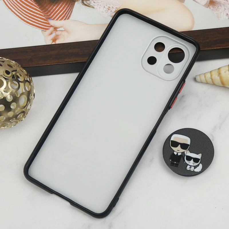 قاب PC محافظ لنز دار طرح Boss Cat + پاپ سوکت Xiaomi Mi 11 Lite