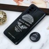 قاب PC محافظ لنز دار طرح Blvck + پاپ سوکت Xiaomi Poco F3