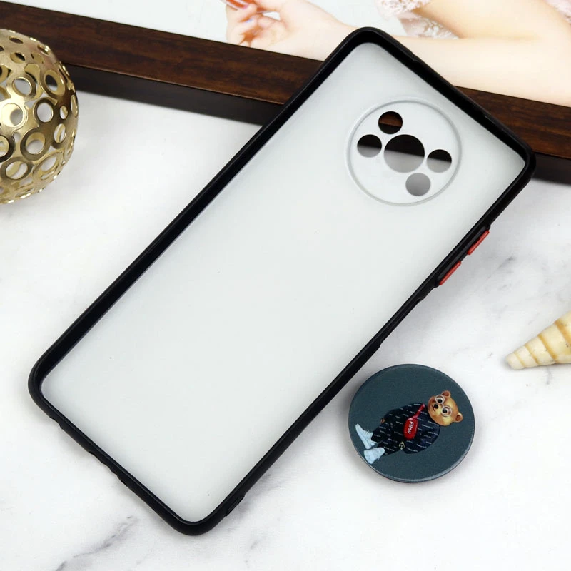 قاب PC محافظ لنز دار طرح Baron + پاپ سوکت Xiaomi Poco X3