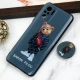 قاب PC محافظ لنز دار طرح Baron + پاپ سوکت Xiaomi Redmi Note 10 / Note 10s