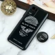 قاب PC محافظ لنز دار طرح Blvck + پاپ سوکت Xiaomi Redmi Note 10 / Note 10s