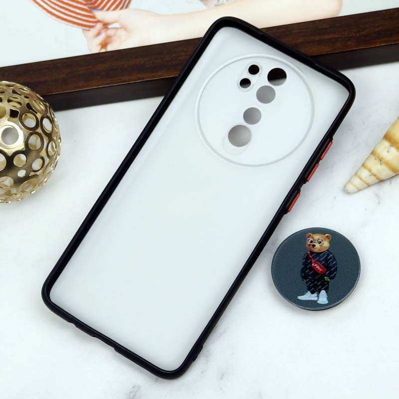 قاب PC محافظ لنز دار طرح Baron + پاپ سوکت Xiaomi Redmi Note 8 Pro