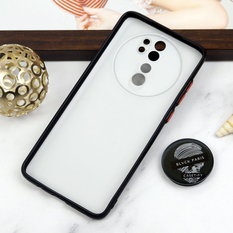 قاب PC محافظ لنز دار طرح Blvck + پاپ سوکت Xiaomi Redmi Note 8 Pro