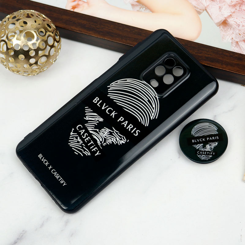 قاب PC محافظ لنز دار طرح Blvck + پاپ سوکت Xiaomi Redmi Note 9s / Note 9 Pro