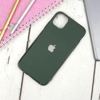 قاب ضدخش مات iPhone 11 یشمی