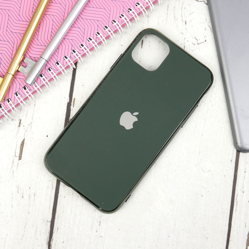 قاب ضدخش مات iPhone 11 یشمی