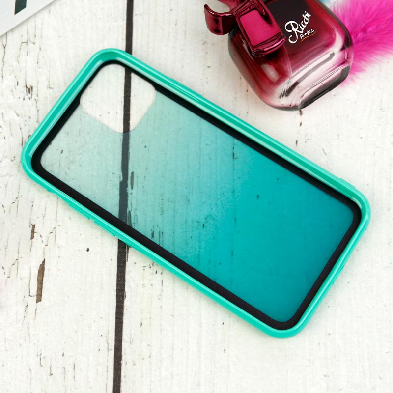 قاب پشت مات دو رنگ iPhone 11 Pro سبز