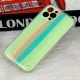 قاب آیفون iPhone 12 Pro طرح رنگین کمانی ستاره ای محافظ لنزدار
