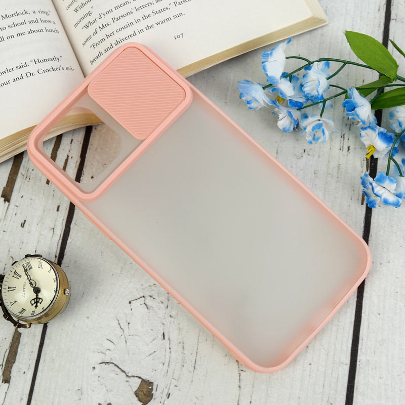 قاب PC مات محافظ لنز دار کشویی iPhone 12 Pro Max