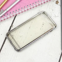 قاب TOTU دور نگین آیفون iPhone 5/5s نقره ای