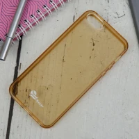 قاب ژله ای اکلیلی REXER Sparkle iPhone 5/5s طلایی