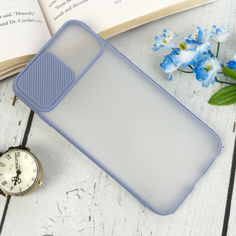 قاب PC مات محافظ لنز دار کشویی iPhone 6/6s