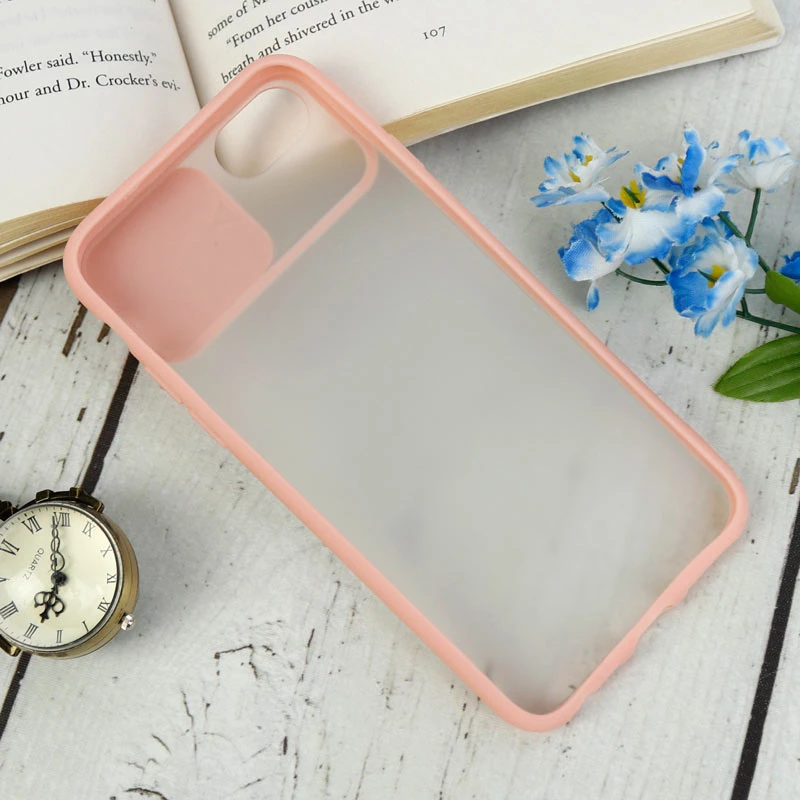 قاب PC مات محافظ لنز دار کشویی iPhone 6/6s