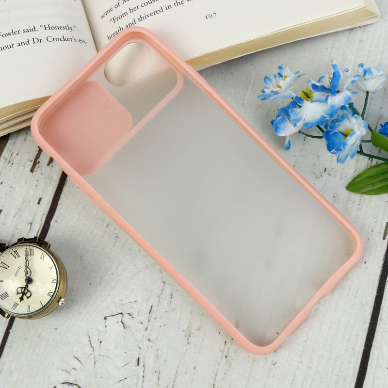 قاب PC مات محافظ لنز دار کشویی iPhone 6/6s