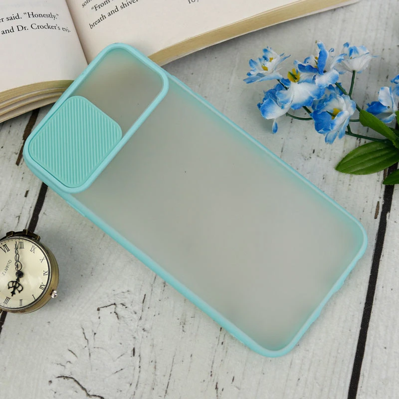 قاب PC مات محافظ لنز دار کشویی iPhone 6/6s