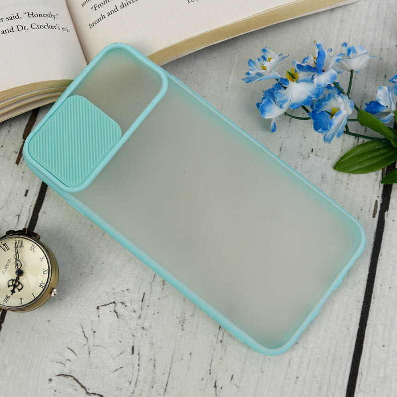 قاب PC مات محافظ لنز دار کشویی iPhone 6/6s