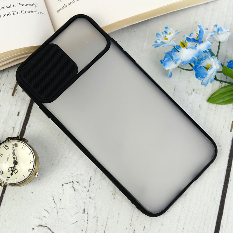 قاب PC مات محافظ لنز دار کشویی iPhone 6/6s